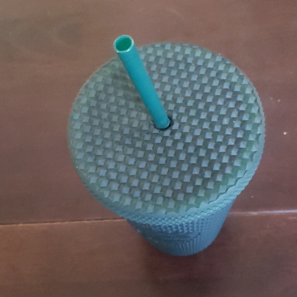 Starbucks hunter green studded tumbler - Picture 2 of 3